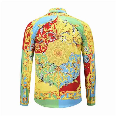 mens replica versace shirts|Versace Long.